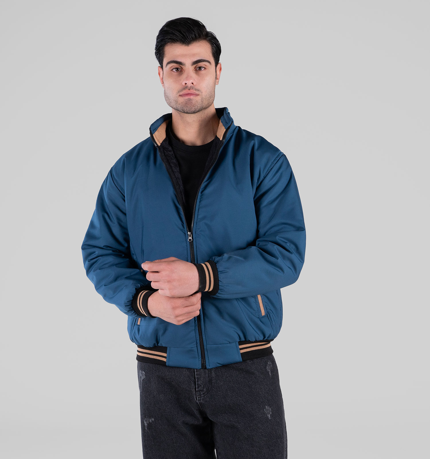 کاپشن مموری مردانه مدل 49244