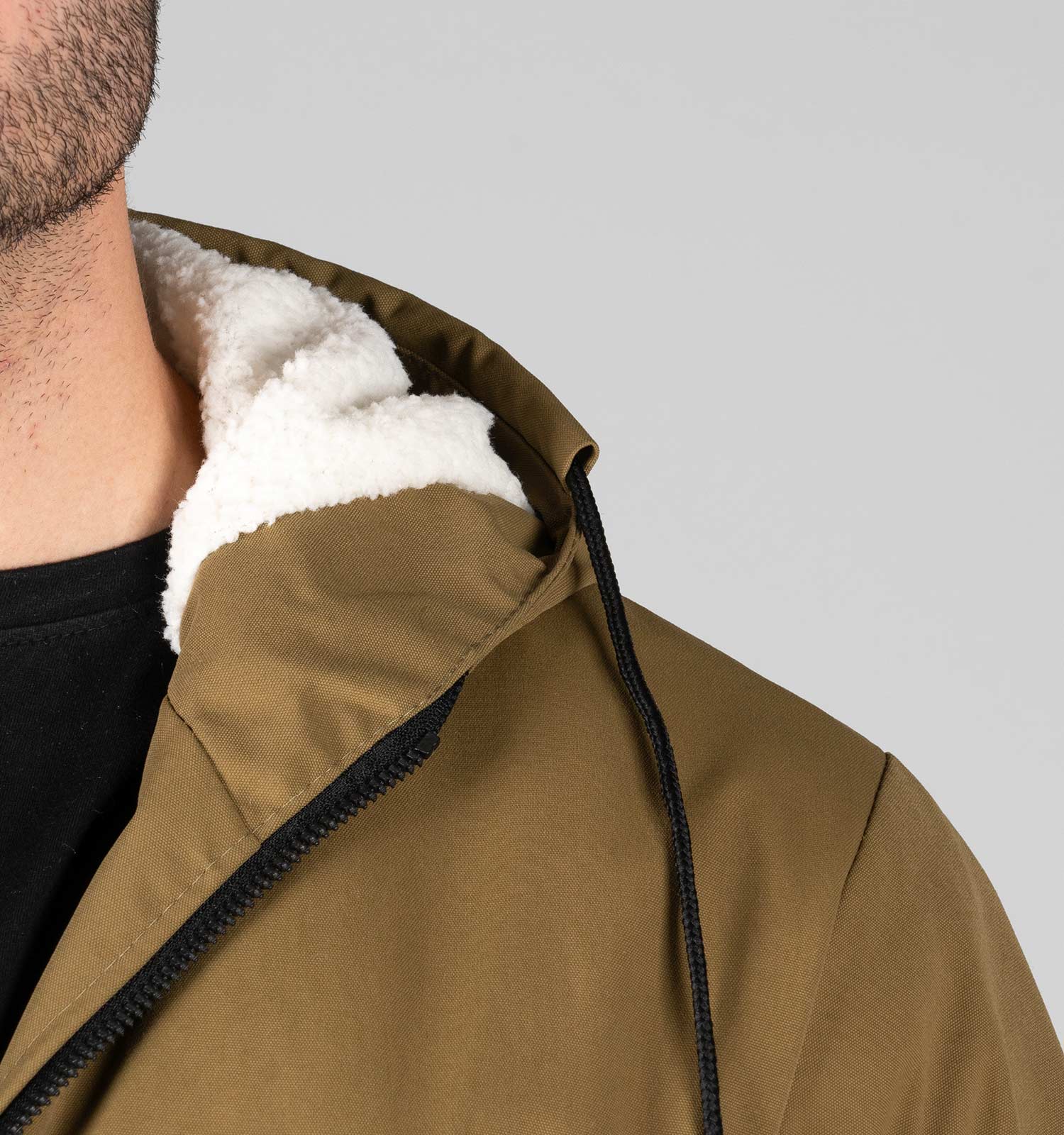 کاپشن مردانه بادگیر مدل 49346