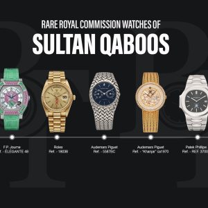 کلکسیون ساعت های سلطنتی خاص سلطان قابوس