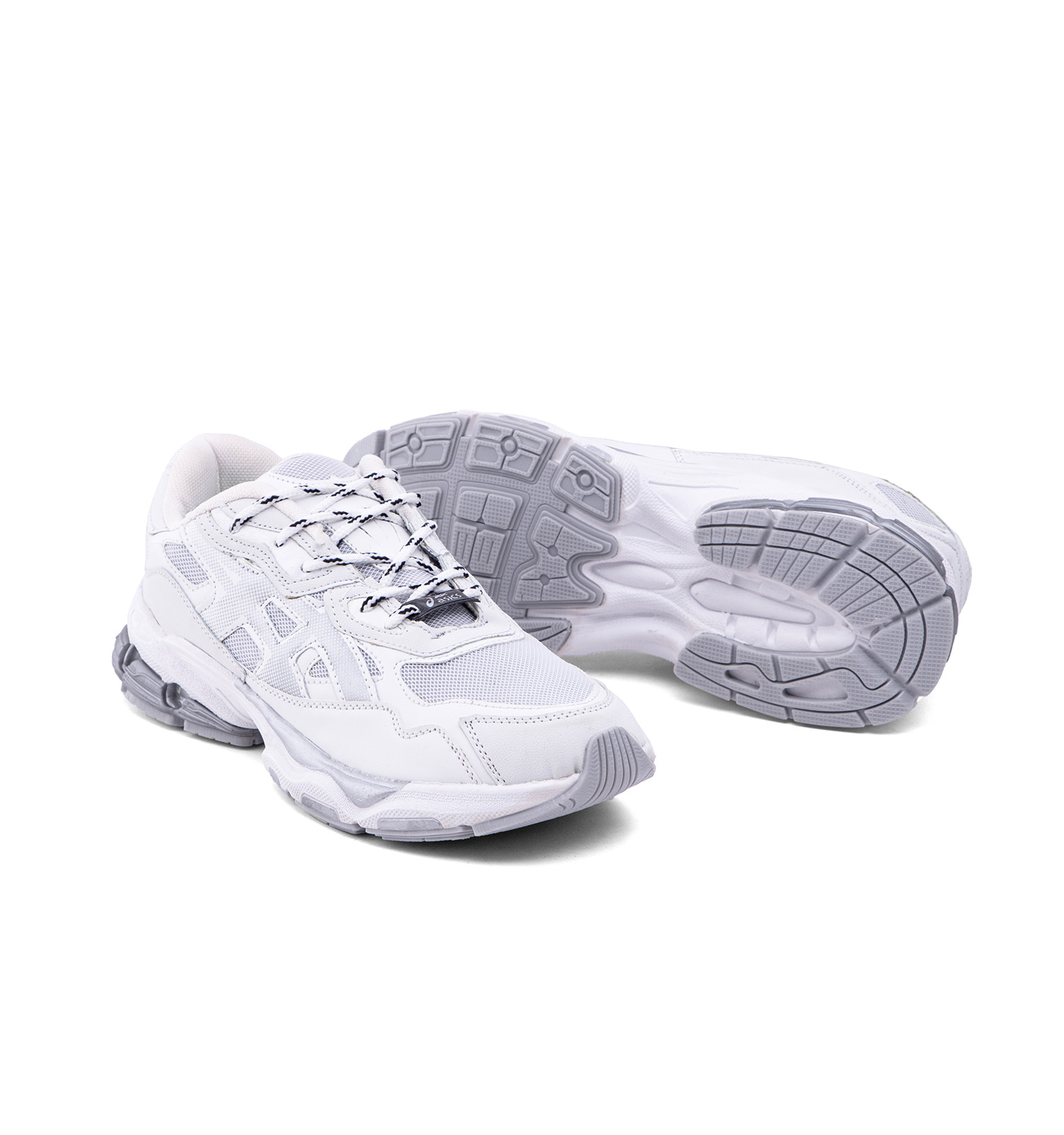 کفش ورزشی Asics مردانه سفید بندی مدل 49204