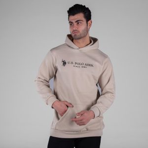 هودی مردانه کلاهدار طرحدار مدل 49176