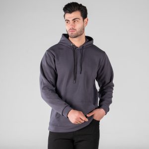 هودی مردانه کلاهدار ساده مدل 49062