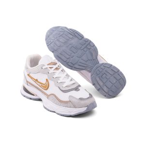 کفش ورزشی Nike مردانه طوسی بندی مدل 49228