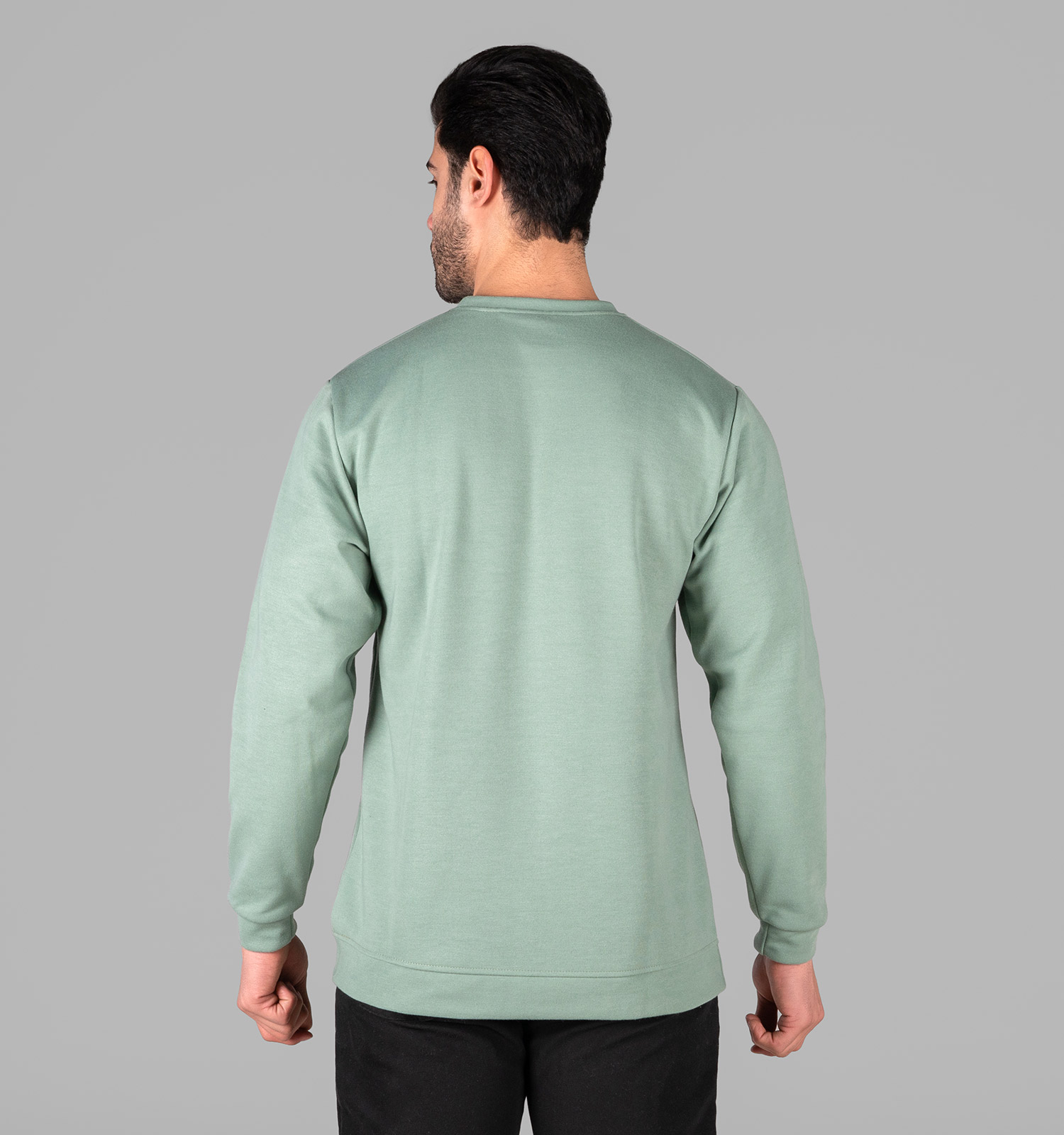 بلوز دورس مردانه یقه گرد طرحدار مدل 49328