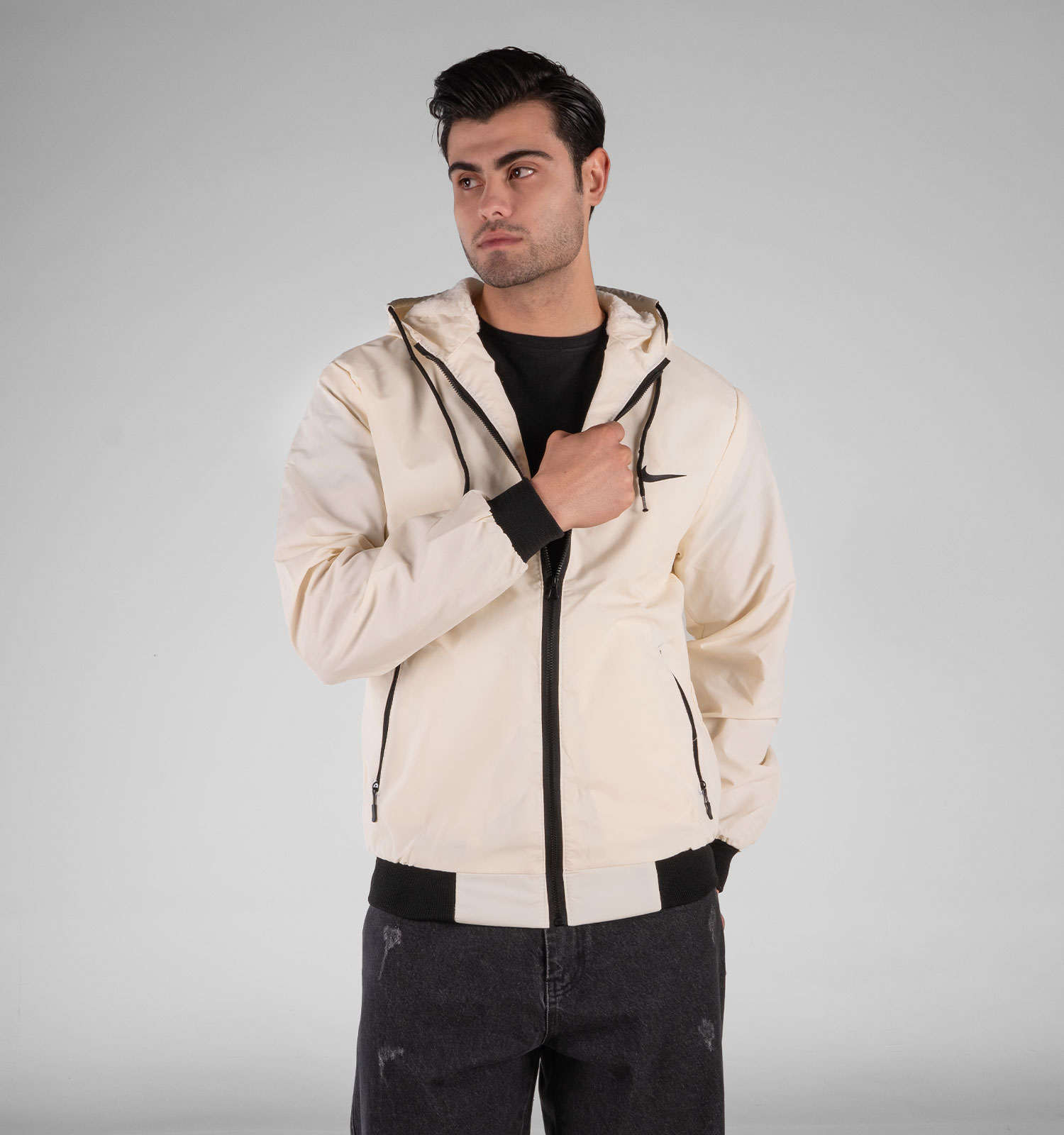 کاپشن مردانه بادگیر مدل 49351