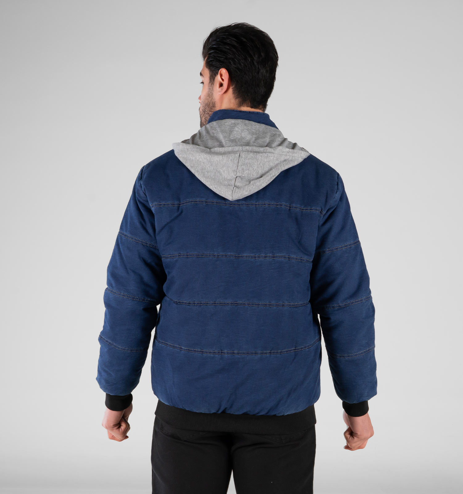 کاپشن اسپرت جین مردانه مدل 49304