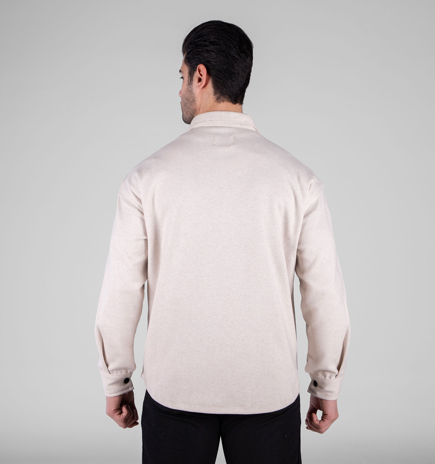 پیراهن اسپرت فوتر مردانه آستین بلند مدل 49147