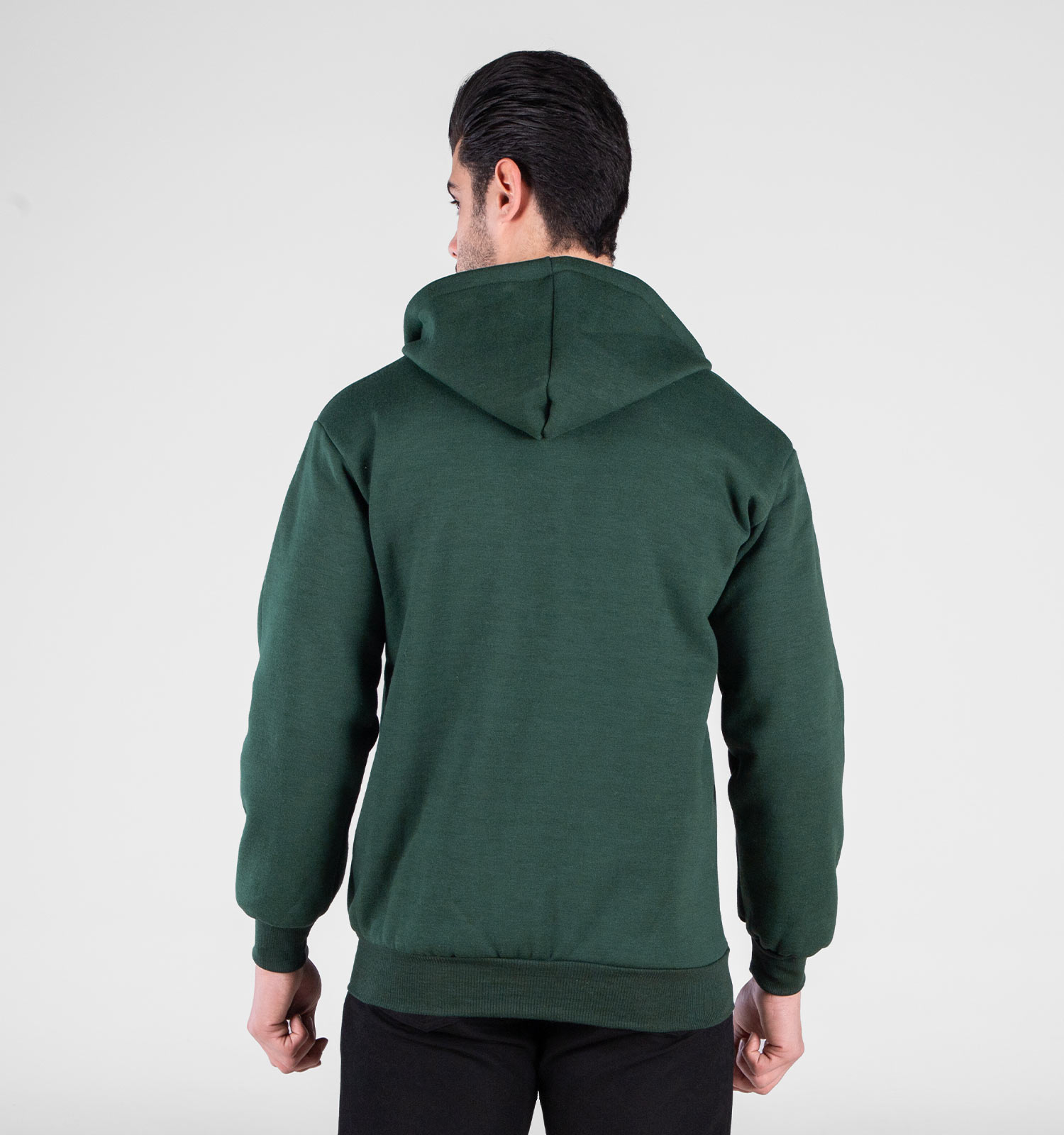 سویشرت کلاهدار مردانه ساده مدل 49208