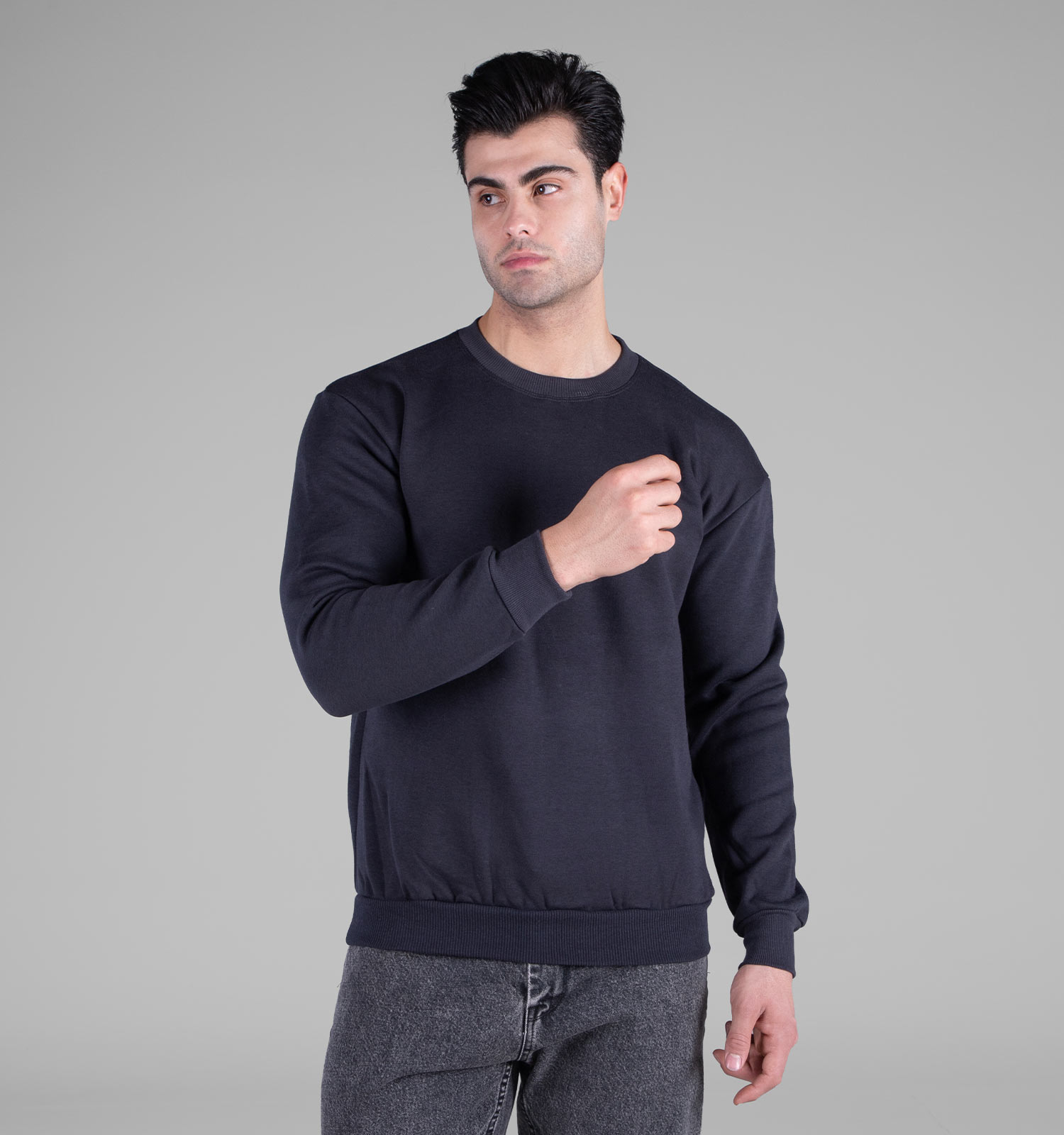 بلوز دورس مردانه یقه گرد ساده Polo مدل 49200