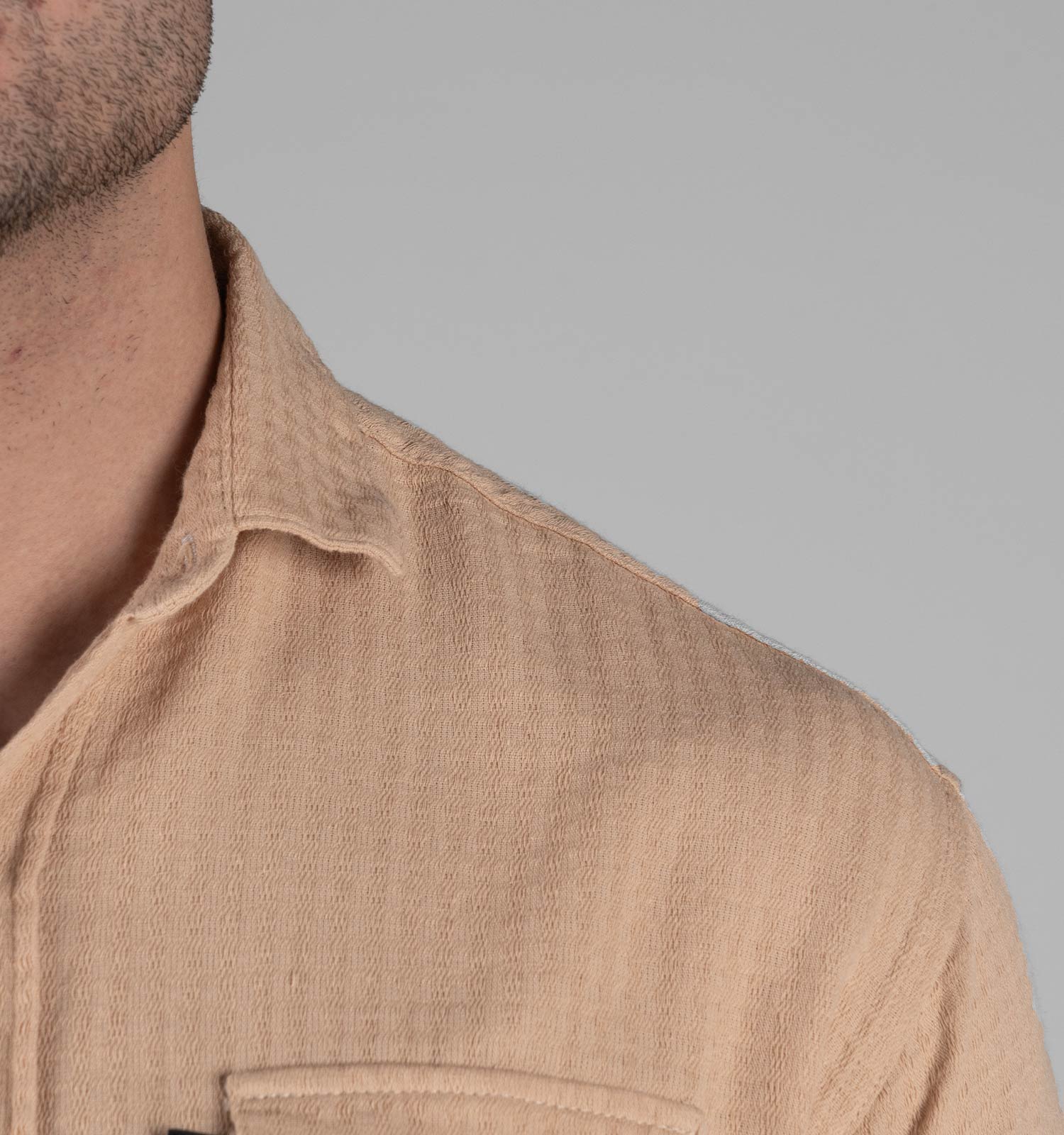 پیراهن مردانه آستین بلند ساده مدل 49257