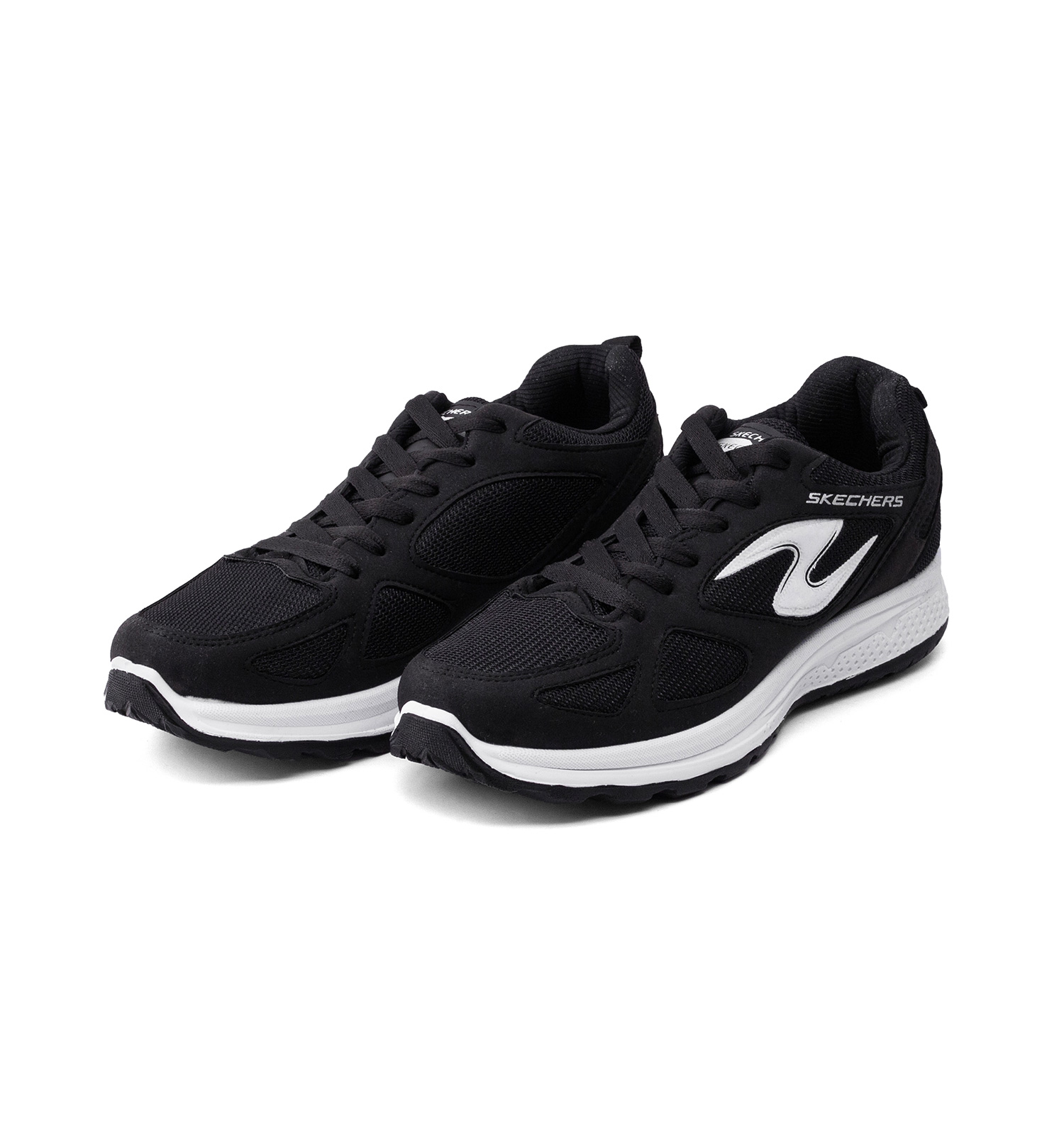 کفش اسپرت Skechers مردانه مشکی بندی مدل 49233