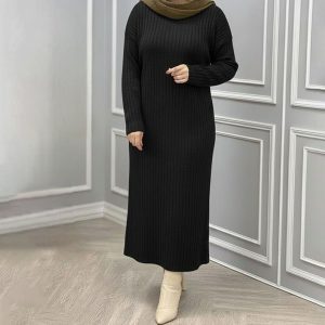 بافت کفتان زنانه Pransa_Black مدل 3823