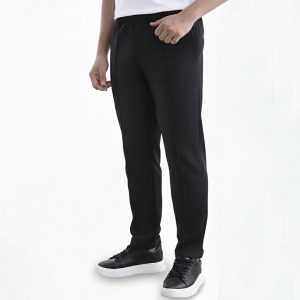 شلوار مام فیت مردانه مشکی مدل 49480