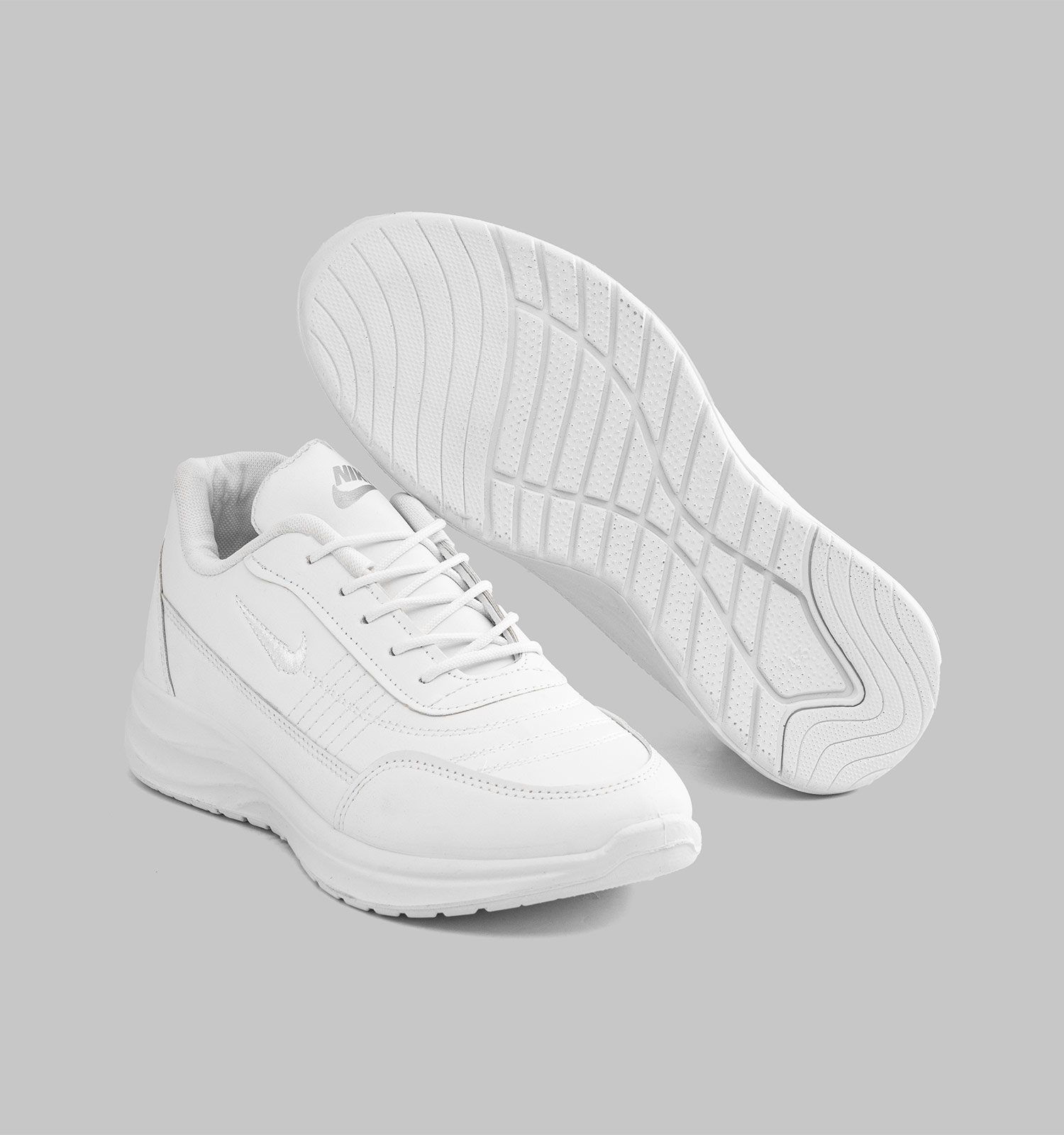 کفش روزمره مردانه Nike سفید مدل 49498