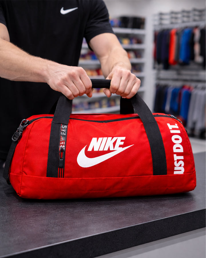 ساک ورزشی مدل justdoit قرمز کد6465