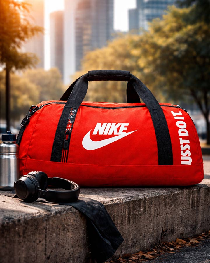 ساک ورزشی مدل justdoit قرمز کد6465