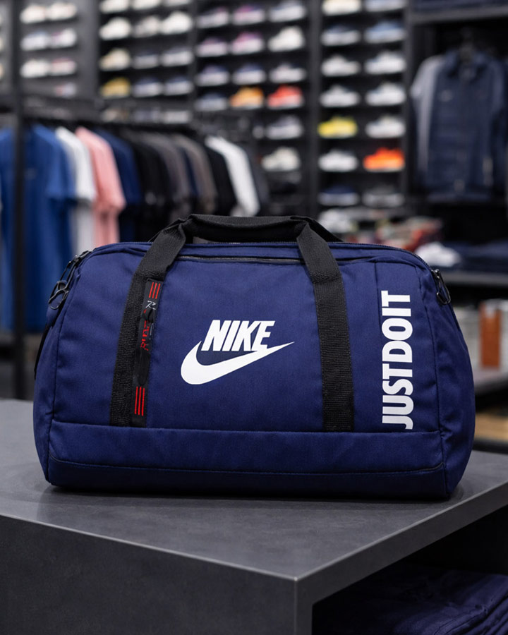 ساک ورزشی مدل justdoit سورمه ای کد6464