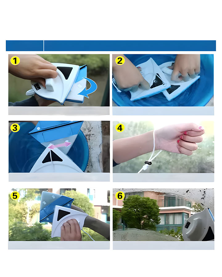 شیشه شور مغناطیسی مدل pro3 کد 6472