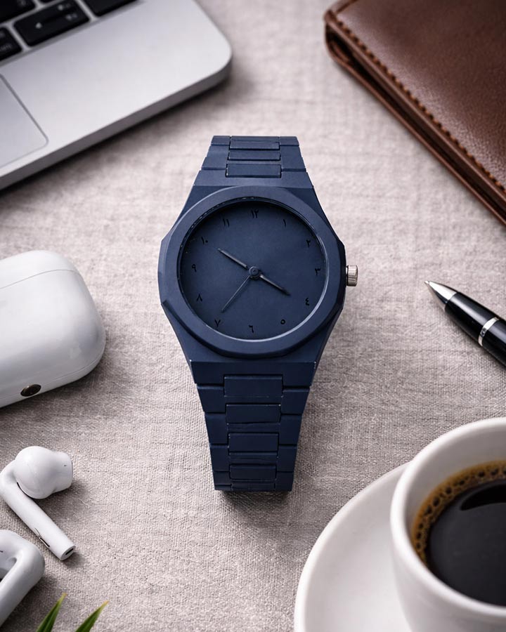 ساعت اسپرت مدل Elegance سورمه ای کد6474