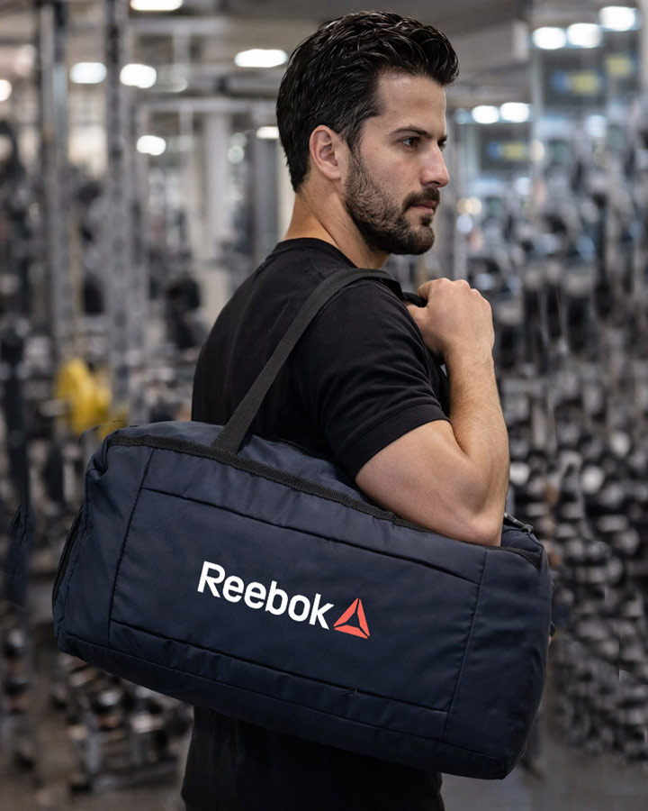 ساک ورزشی مدل reebok سورمه ای کد6482