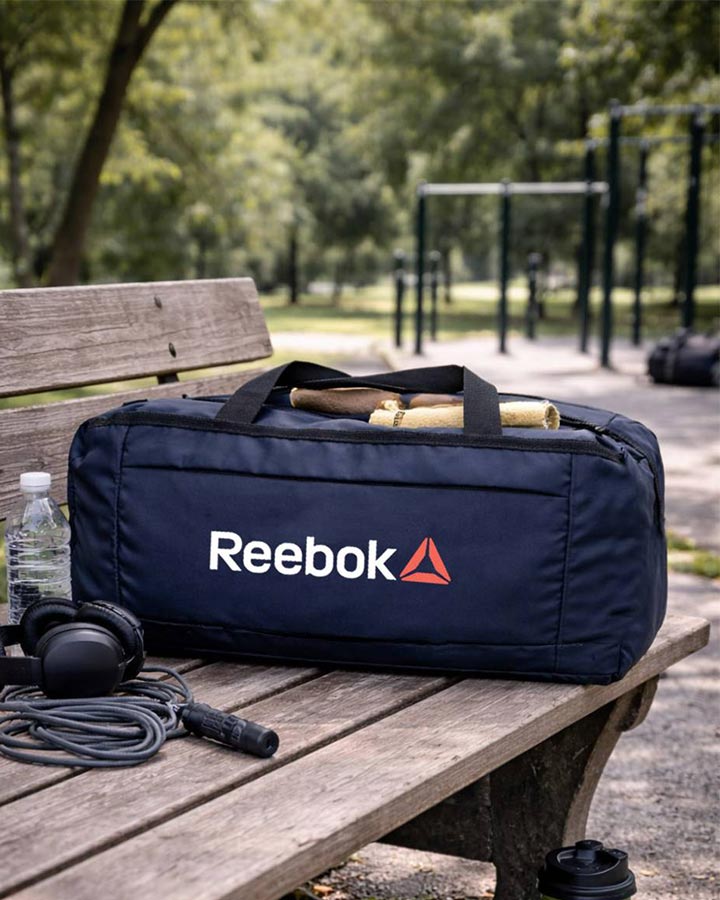 ساک ورزشی مدل reebok سورمه ای کد6482