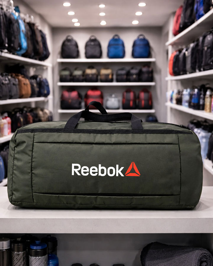 ساک ورزشی مدل reebok سبزتیره کد6481