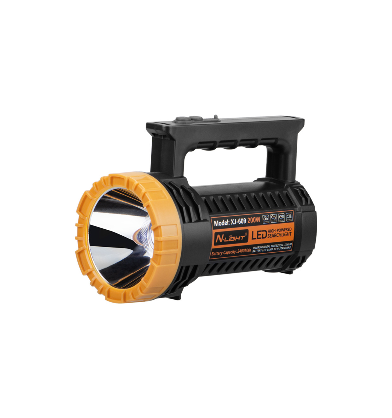 چراغ شارژی دسته دار XJ 609 مدل 49458