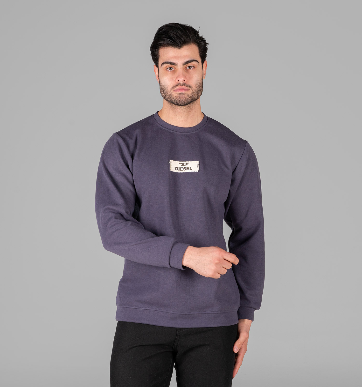 بلوز دورس مردانه یقه گرد طرحدار Diesel مدل 49374