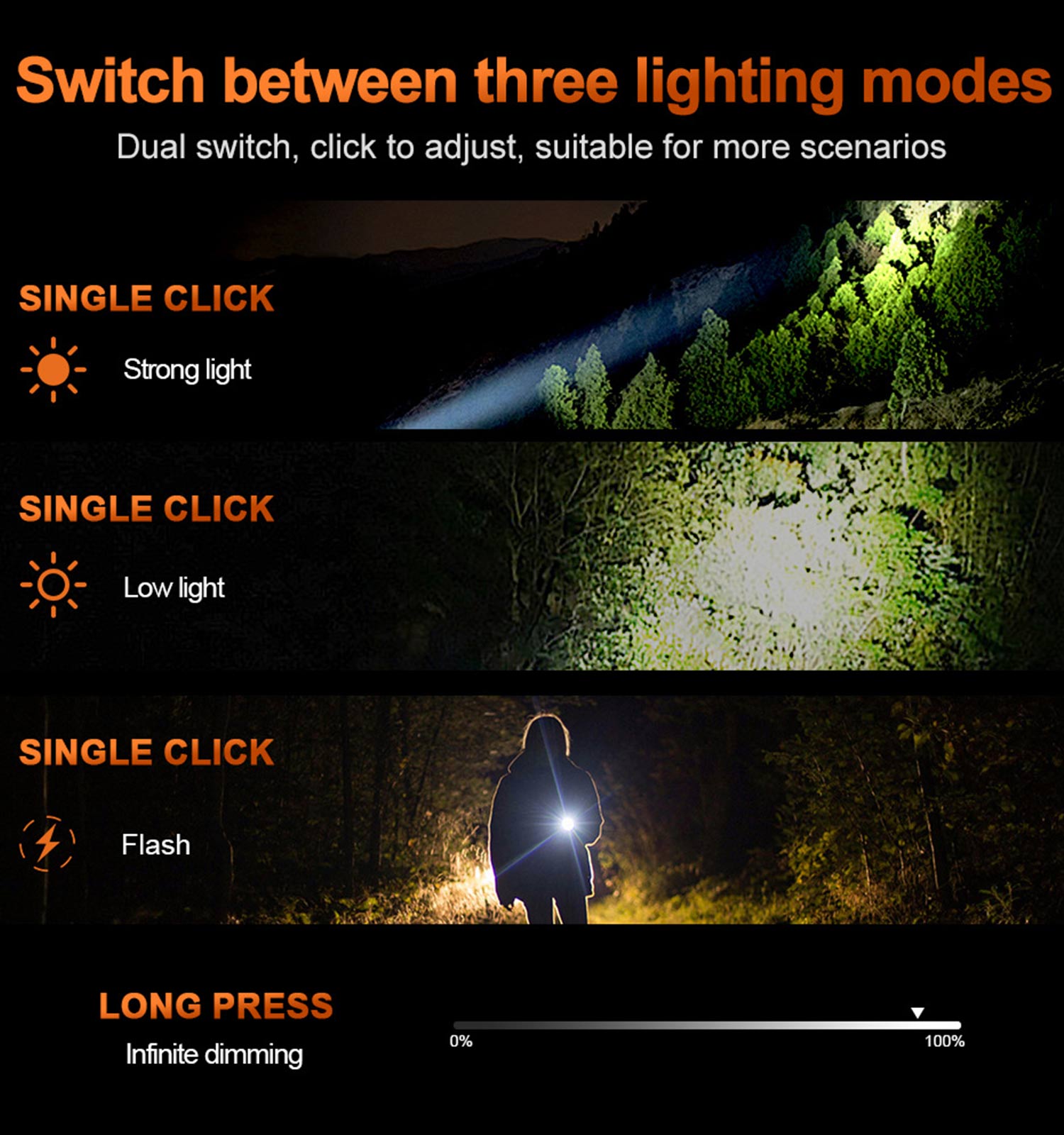 چراغ شارژی دسته دار XJ 609 مدل 49458