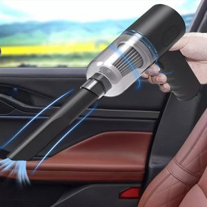 پکیج نظافت خودرو مینی جارو شارژی نازل کارواش 4 تکه اسپری ضد بخار شیشه