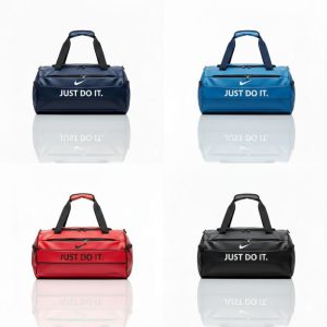 ساک ورزشی نایکی مدل Just do it سرمه ای