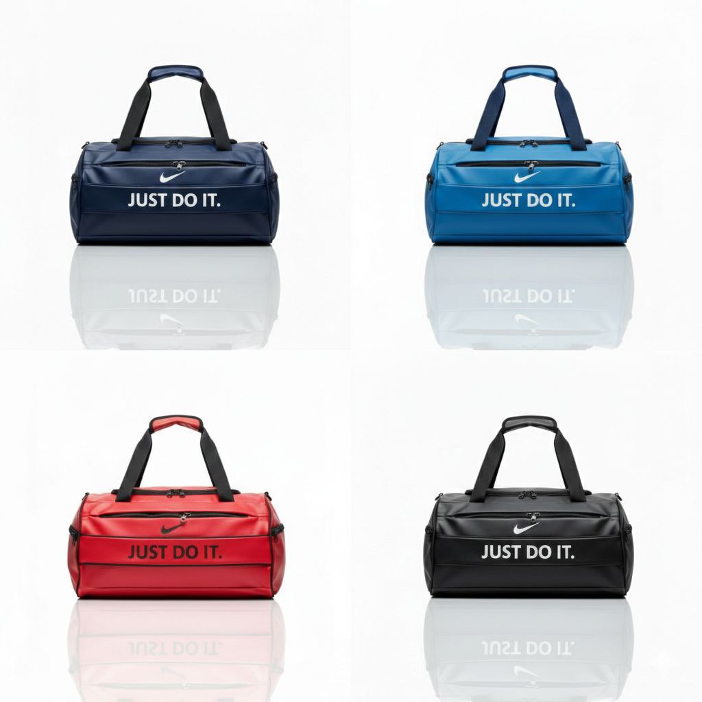 ساک ورزشی نایکی مدل Just do it سرمه ای