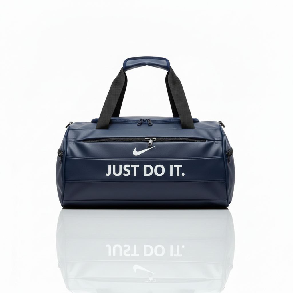 ساک ورزشی نایکی مدل Just do it سرمه ای