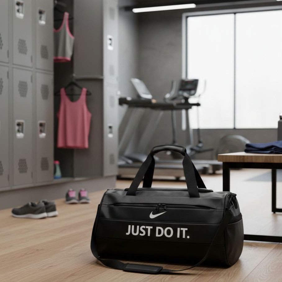 ساک ورزشی نایکی مدل Just do it مشکی