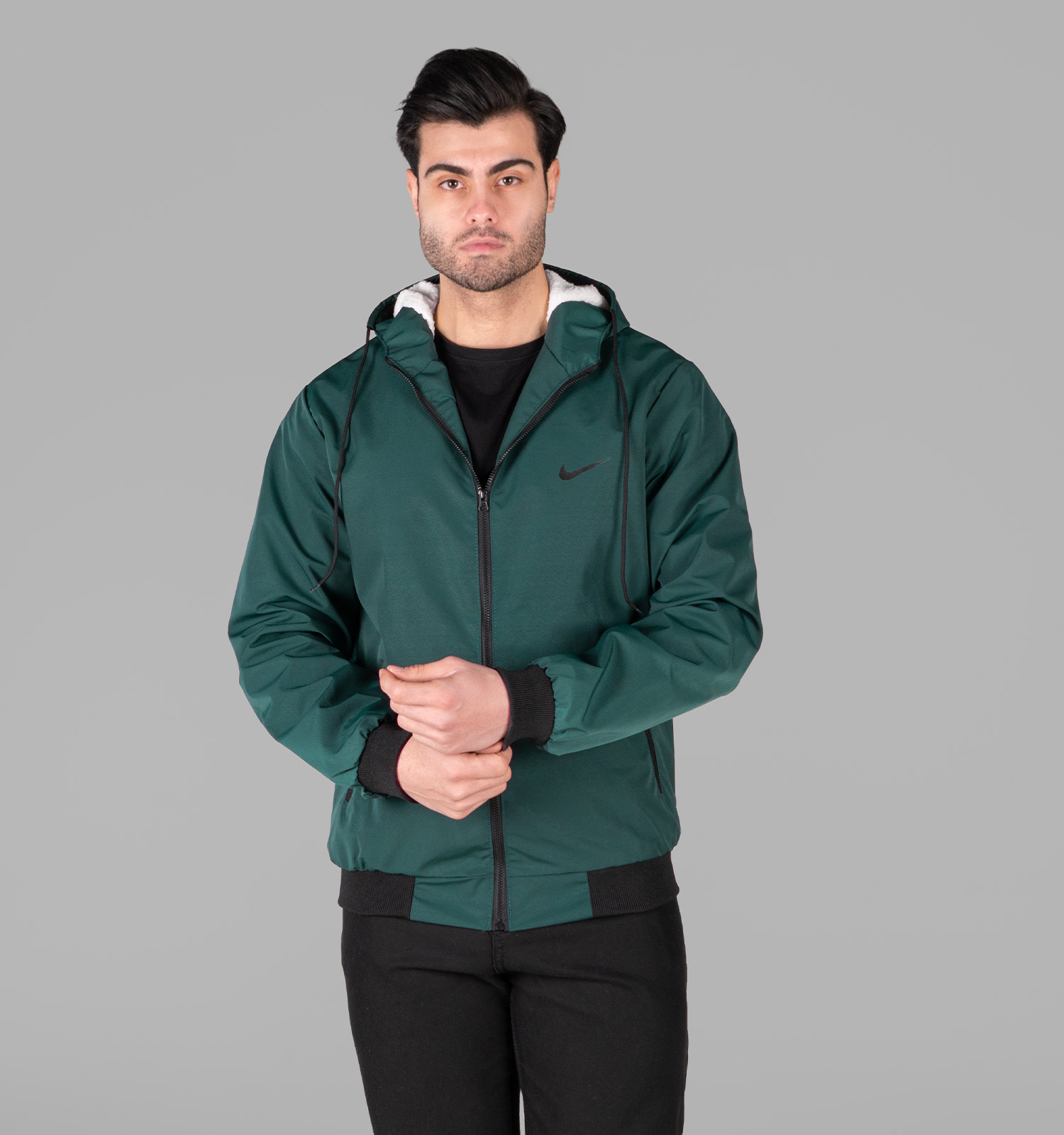 کاپشن مردانه بادگیر مدل 49350