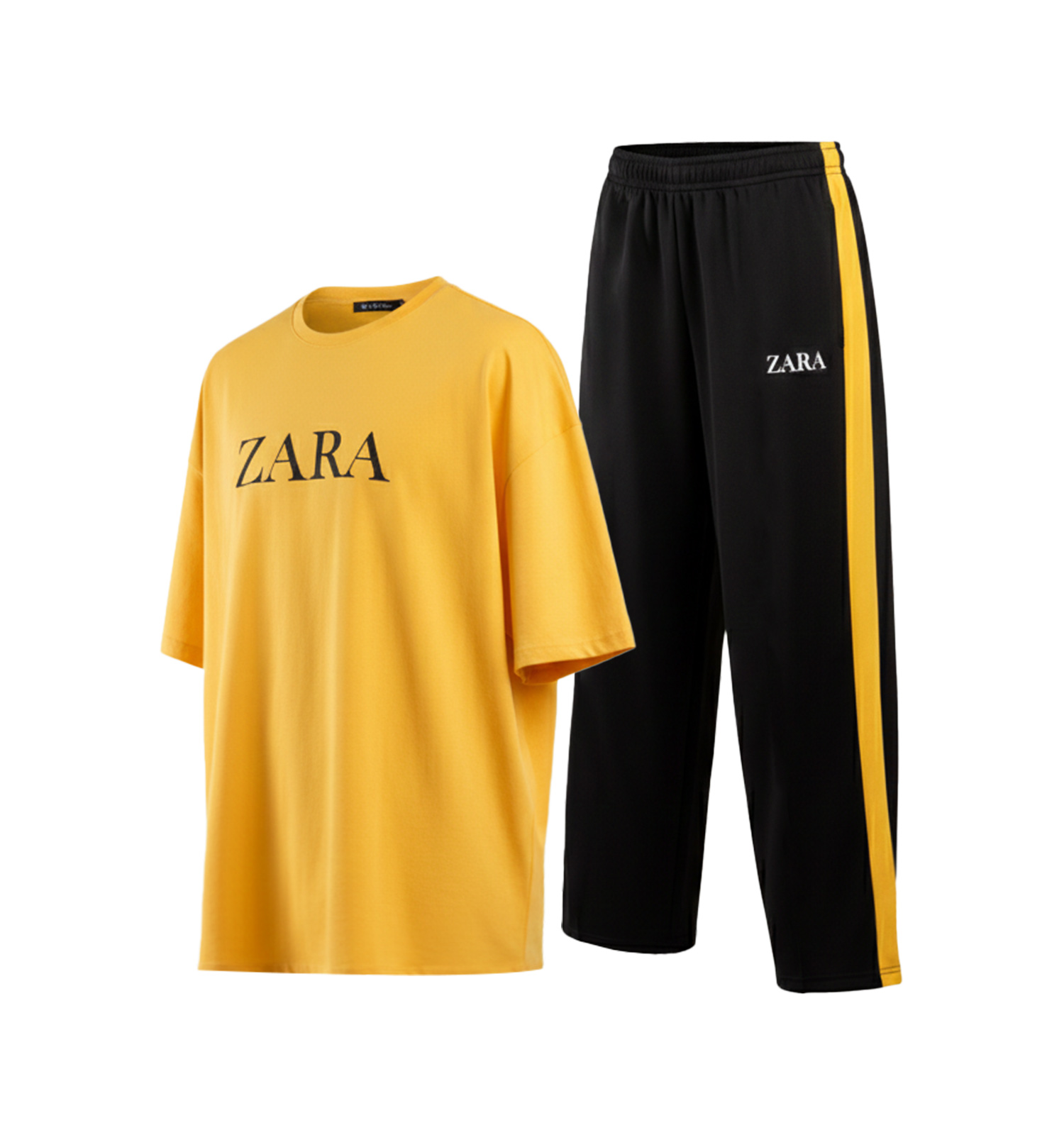 ست مردانه تیشرت شلوار لش Zara مدل 49452