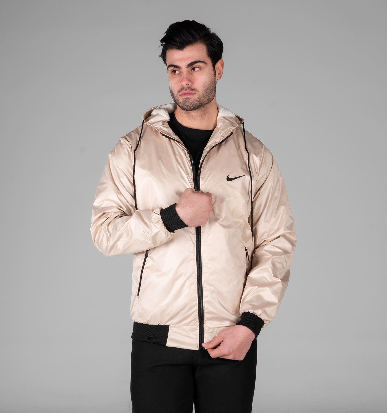 کاپشن مردانه بادگیر مدل 49345