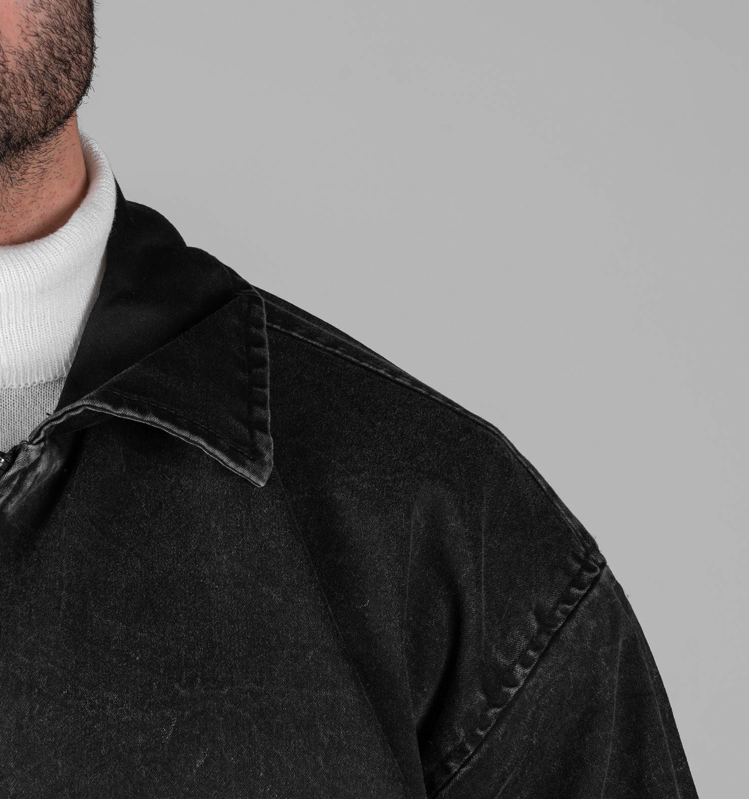 کت جین مردانه اسپرت ساده مدل 49377