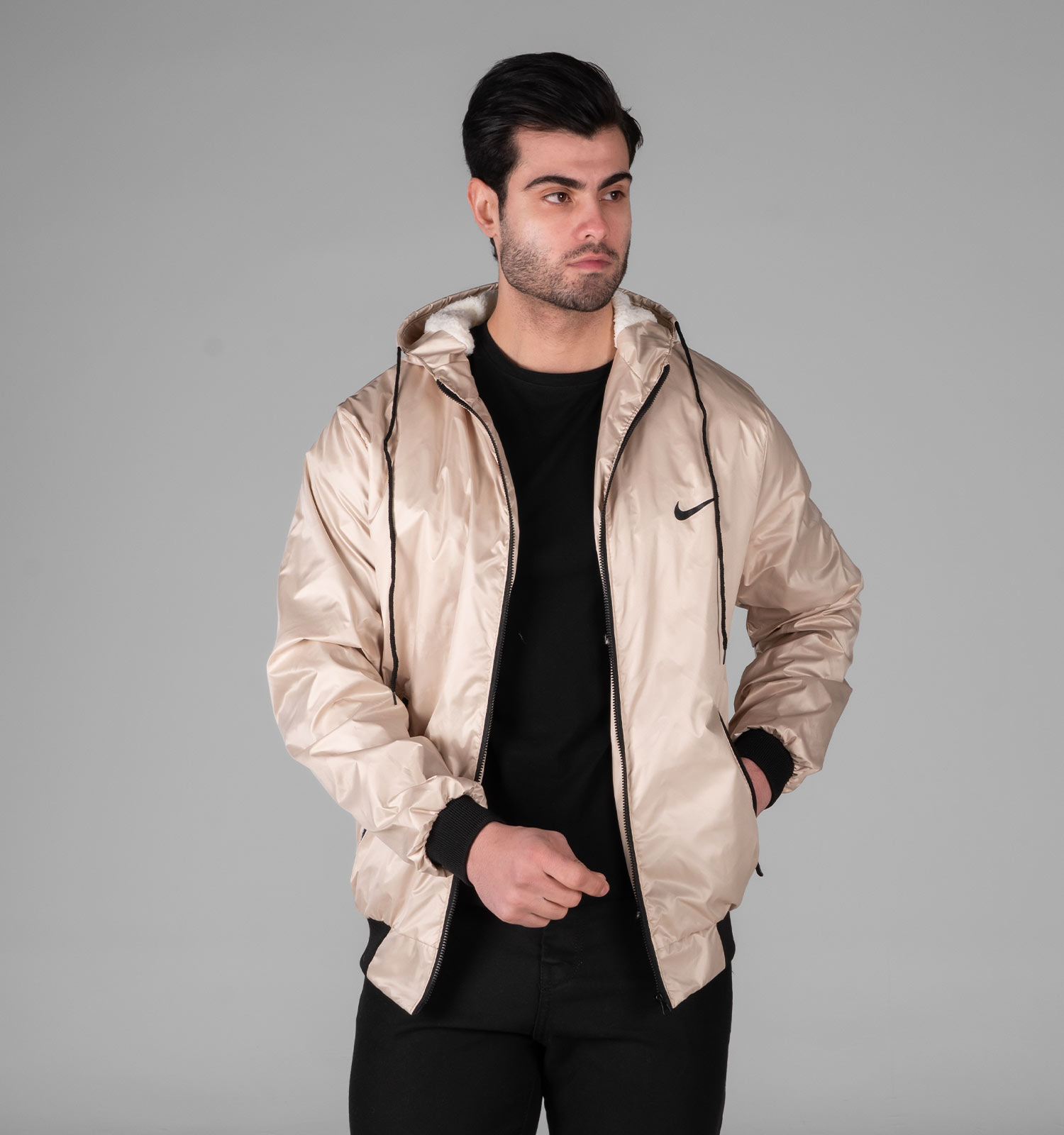 کاپشن مردانه بادگیر مدل 49345