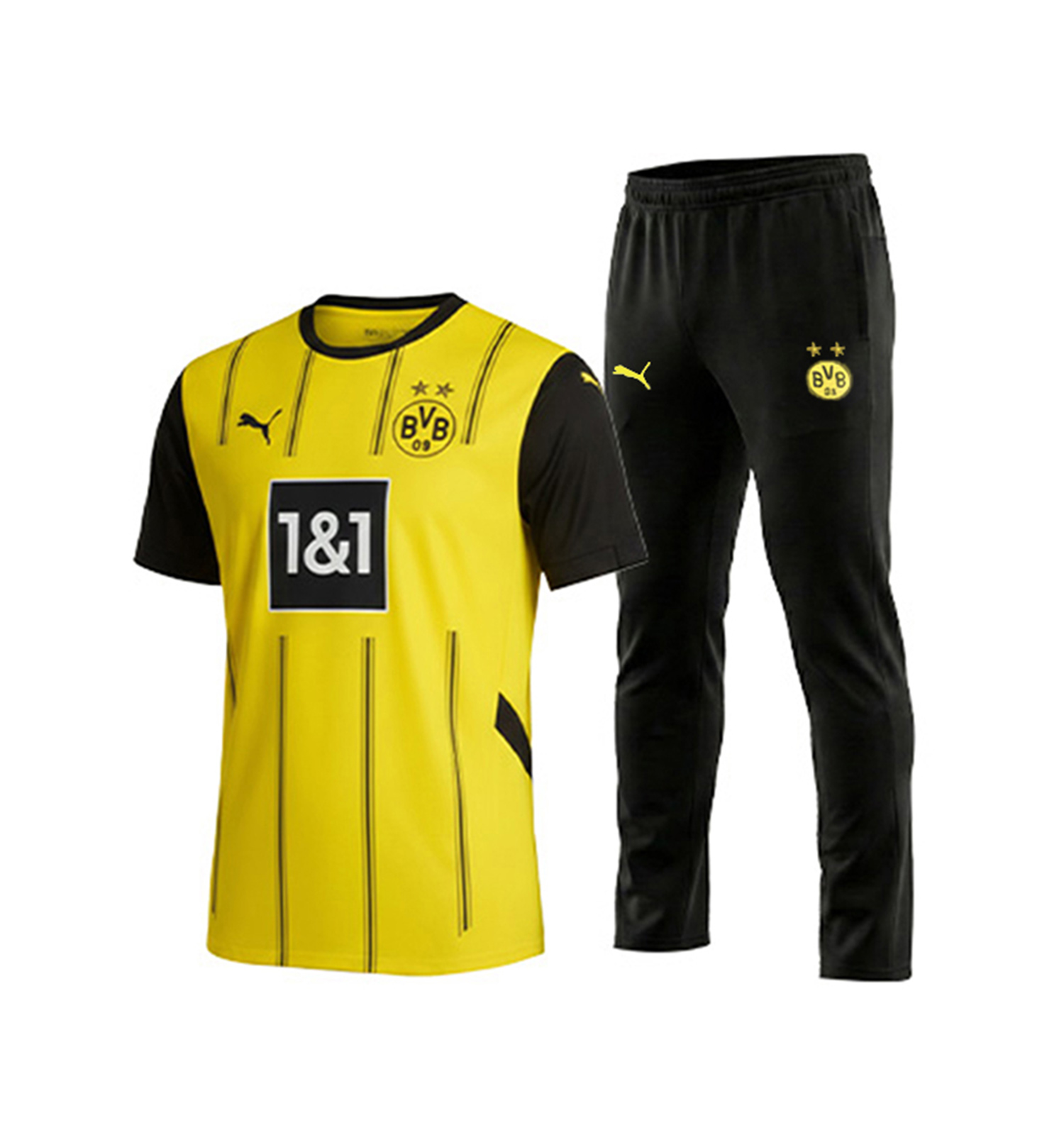 ست مردانه تیشرت شلوار Puma دورتمند مدل 49436