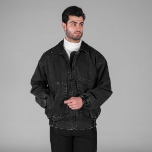 کت جین مردانه اسپرت ساده مدل 49377