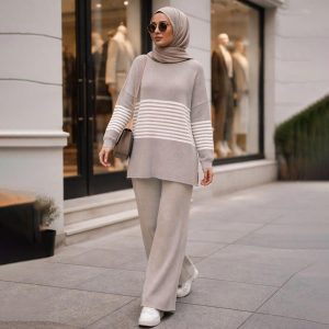 ست بلوز شلوار بافت زنانه Benita_N مدل 3850