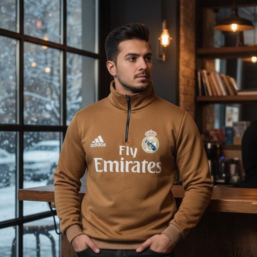 پلیور مردانه Fly_Brown مدل 3866