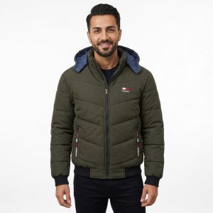 کاپشن مموری مردانه فری سایز Tommy مدل 49591