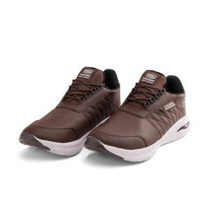 کفش روزمره مردانه Skechers چرم مصنوعی بنددار مدل 49474