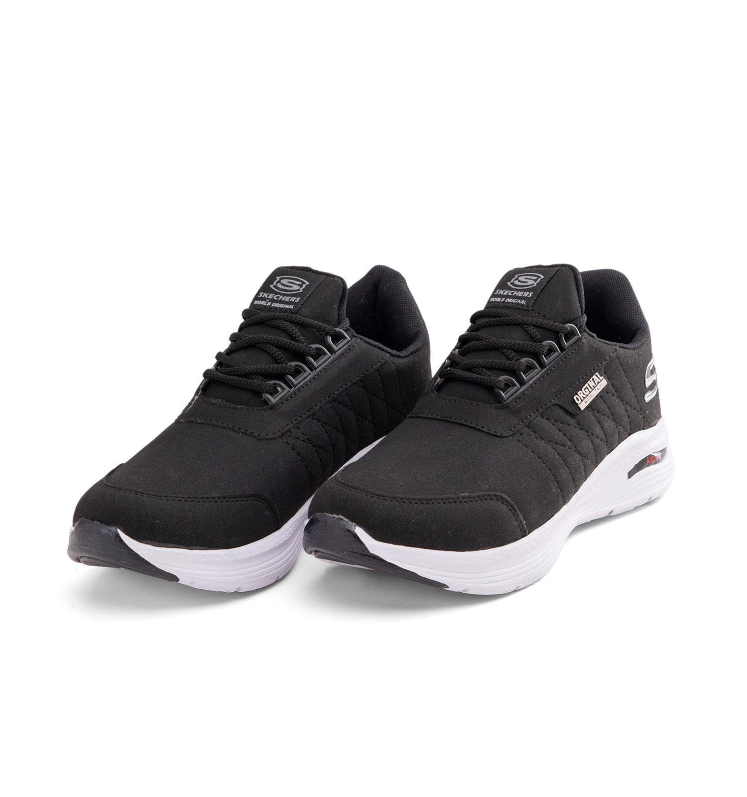 کفش روزمره مردانه Skechers چرم مصنوعی بنددار مدل 49477