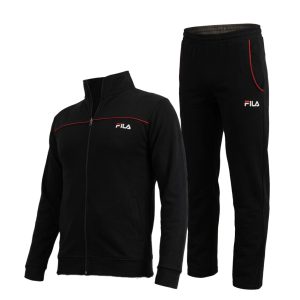ست مردانه سویشرت شلوار Fila مشکی مدل 49612