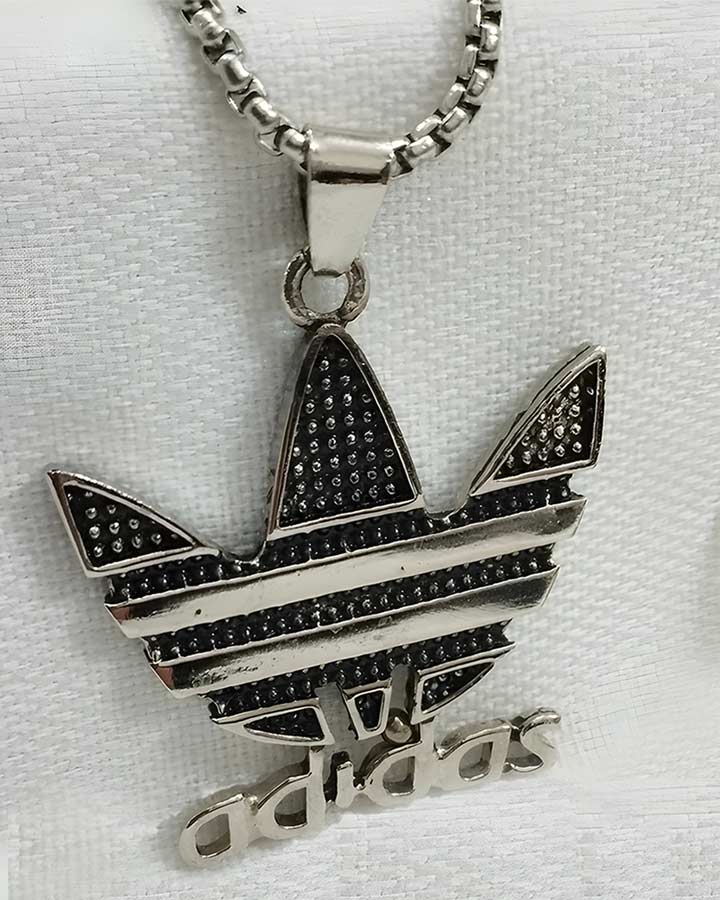 گردنبند طرح adidas کد6487