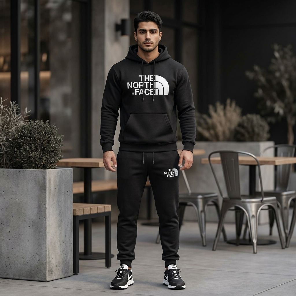 ست بهاره مردانه هودی شلوار مدل North