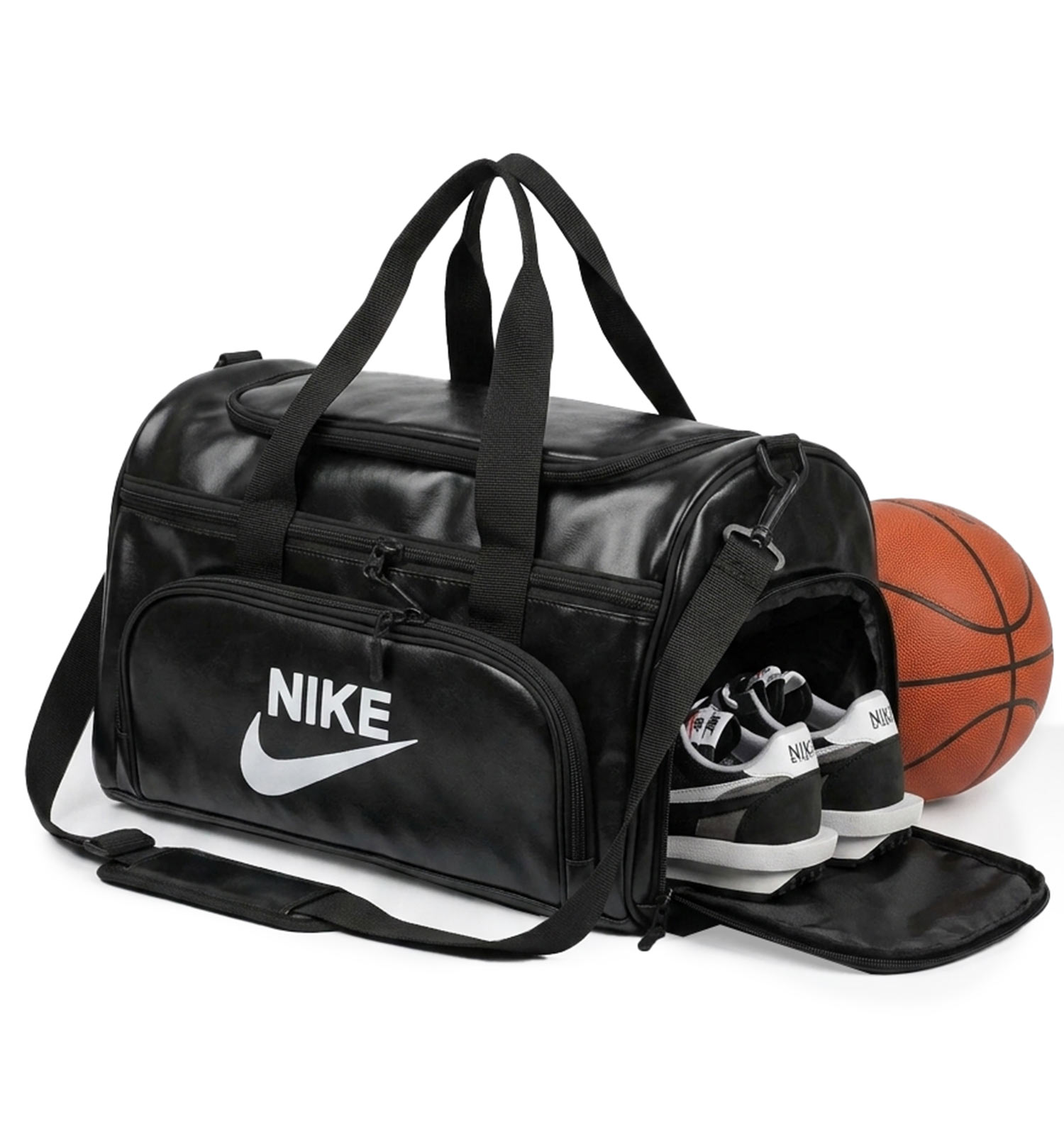 کیف ورزشی Nike مشکی چرم مصنوعی مدل 49664